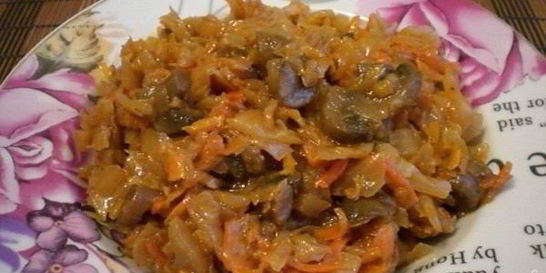 Грибная солянка