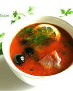 Рыбная солянка