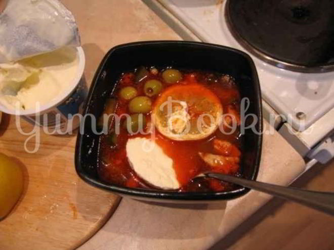 Рецепт сборной мясной солянки