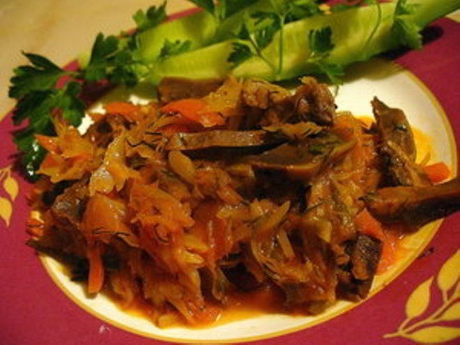 Рецепт солянки из капусты с грибами