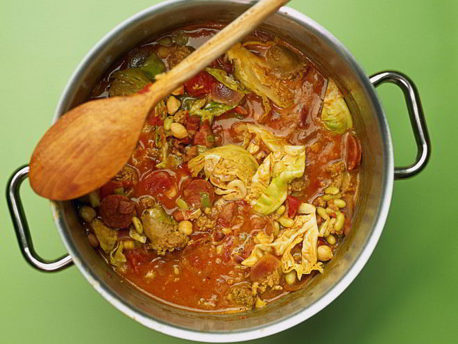 Рецепт солянки из капусты с мясом