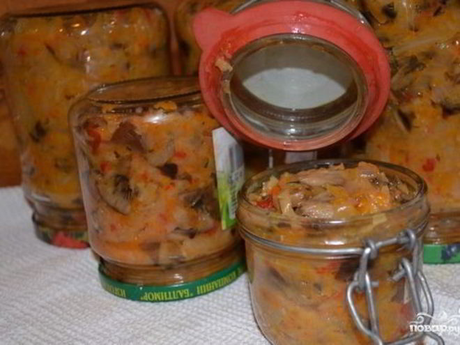 Рецепт солянки из квашеной капусты с грибами на зиму