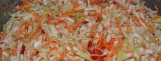 солянка из квашеной капусты с грибами на зиму. Шаг 2