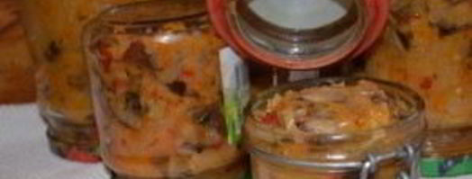 солянка из квашеной капусты с грибами на зиму. Шаг 4