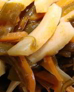 Солянка из морской капусты