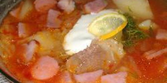 Солянка мясная