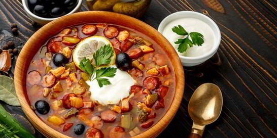 Солянка с картошкой