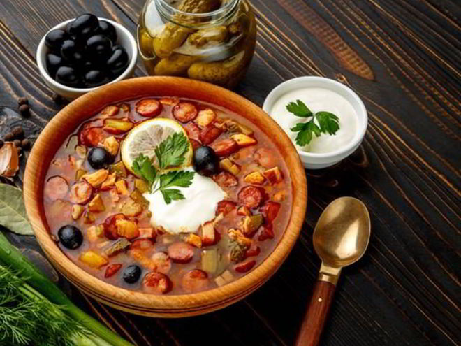 Рецепт солянки с картошкой