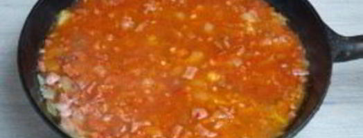 солянка с колбасой. Шаг 7