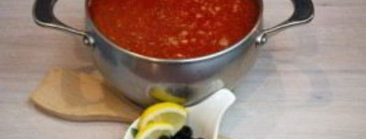 солянка с колбасой. Шаг 8