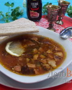 Солянка сборная мясная
