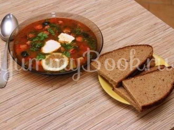 Рецепт солянки сборной