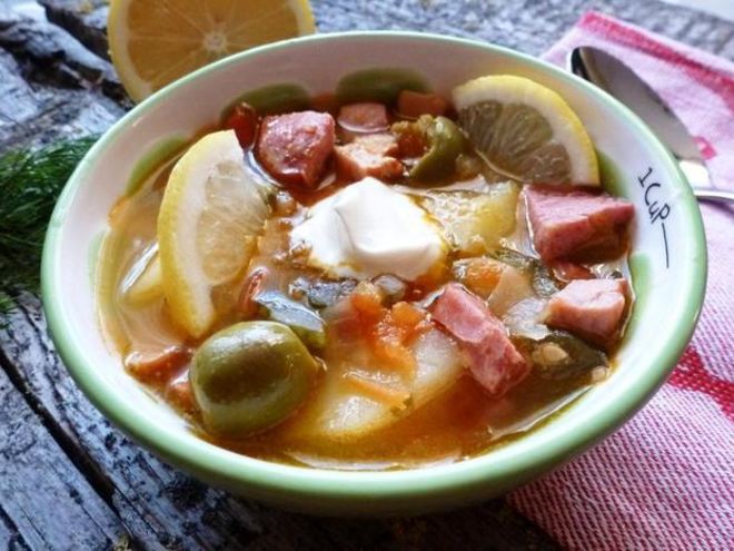 Рецепт солянки сытной