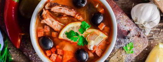 солянка в мультиварке. Шаг 10