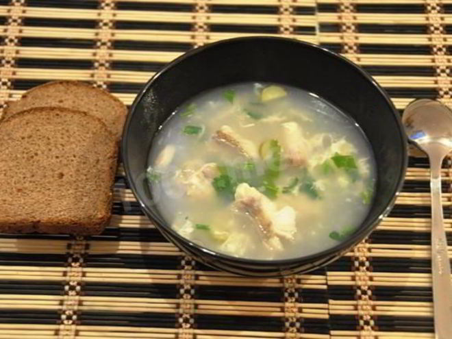 Рецепт супа солянка рыбная из морской капусты с яйцом