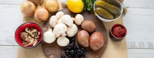 вегетарианская грибная солянка. Шаг 5