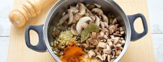 вегетарианская грибная солянка. Шаг 8