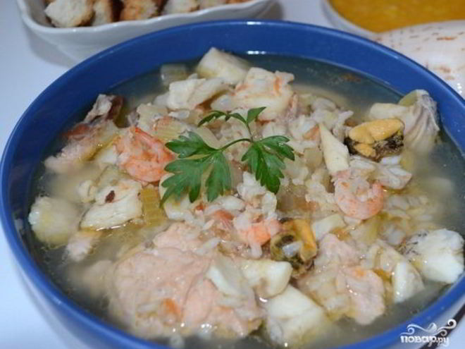 Рецепт супа буйабес