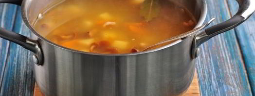 суп грибной из замороженных опят. Шаг 12