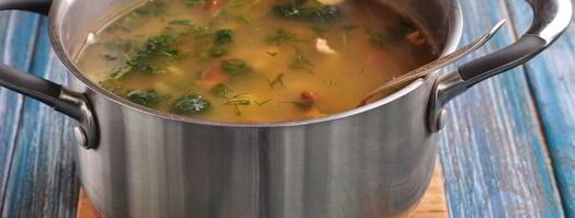 суп грибной из замороженных опят. Шаг 13