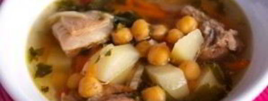 суп из баранины и нута. Шаг 5