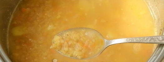 суп из чечевицы в мультиварке. Шаг 10