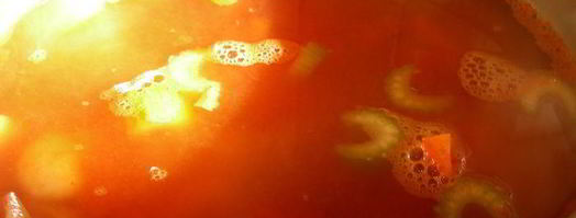 суп из фасоли с черносливом и розмарином. Шаг 6