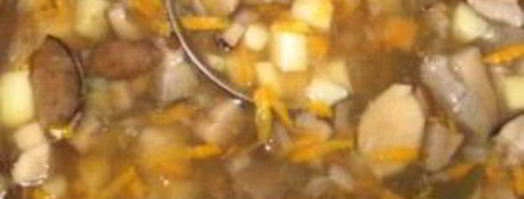 суп из грибов подберезовиков. Шаг 4