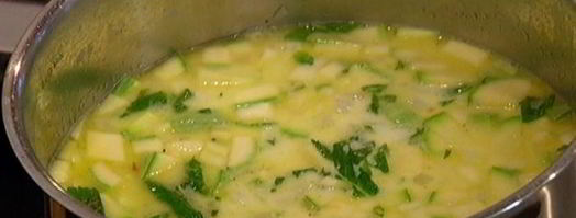 суп из кабачков с мятой. Шаг 8