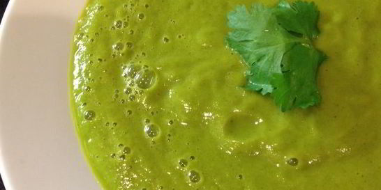 Суп из кабачков в блендере