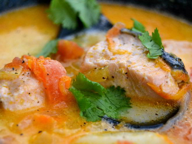 Рецепт супа из кеты