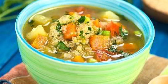 Суп из киноа