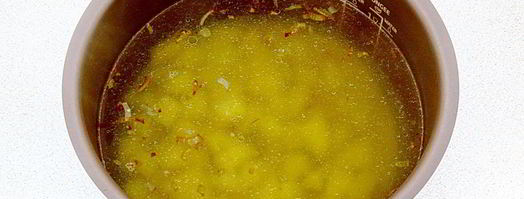 суп из консервированной сайры с пшеном в мультиварке. Шаг 7