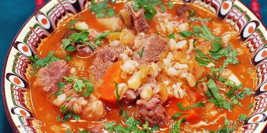 Суп из перловки