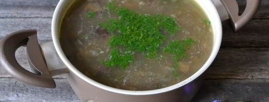 суп из подберезовиков. Шаг 12