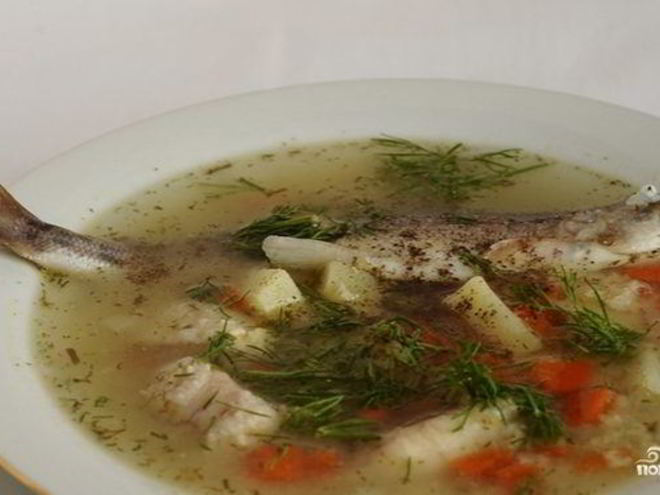 Рецепт супа из речной рыбы