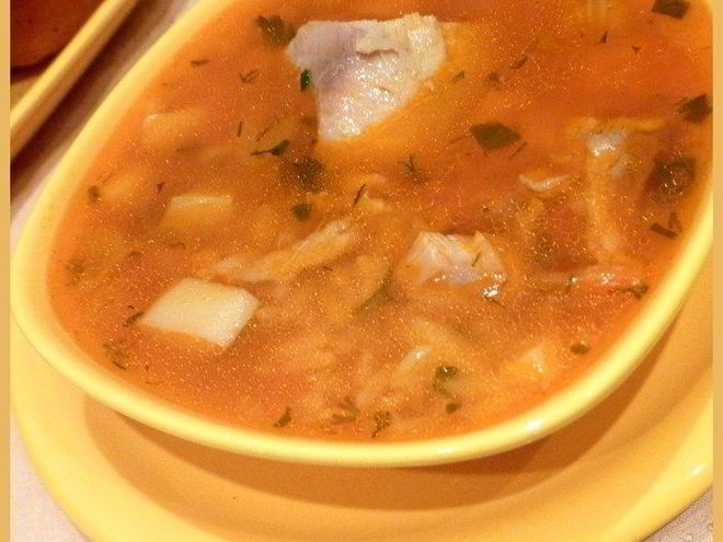 Рецепт супа из сома