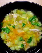 Суп картофельный с курицей