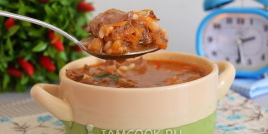 Суп Харчо из баранины