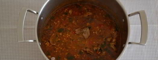 суп харчо из баранины. Шаг 13