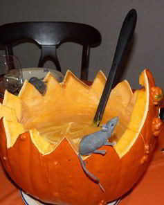 Суп-крем из тыквы и лука-порея