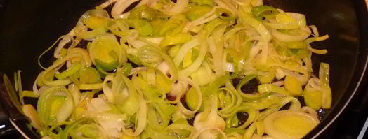 суп-крем из тыквы и лука-порея. Шаг 4