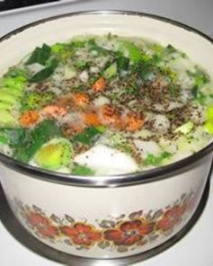 Суп лапша с курицей