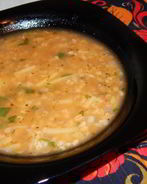 Суп невесты Езо чорбаси с чечевицей и булгуром