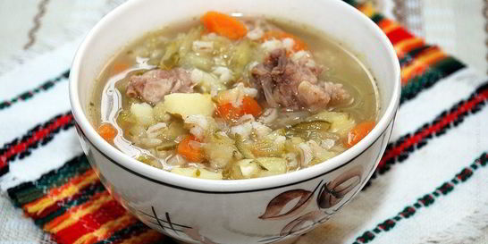 Суп перловый в мультиварке