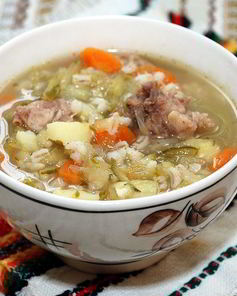 Суп перловый в мультиварке