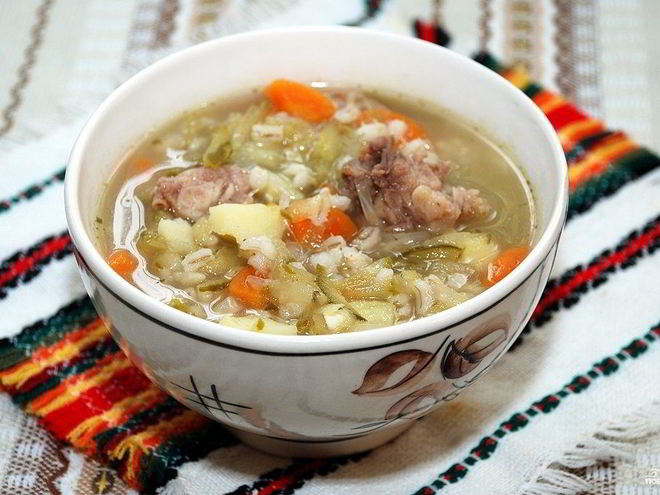 Рецепт супа перлового в мультиварке