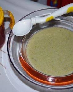 Детский куриный суп-пюре для 10 месяцев