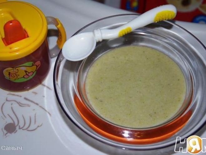 Рецепт детского куриного супа-пюре для 10 месяцев