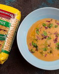 Диетический суп-пюре из гороха